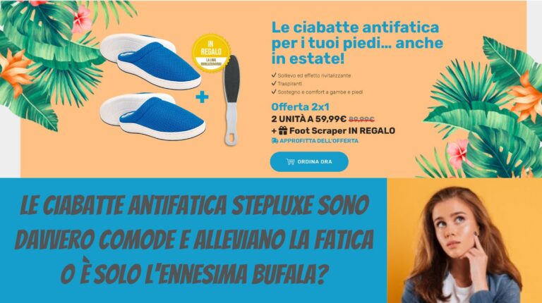 stepluxe ciabatte antifatica